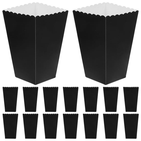 WHAMVOX 24pcs Popcorn Boxes Popcorn Containers for Party Snack Candy Popcorn Bags Popcorn Holders