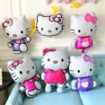 thumbnail image 1 of Globos de Hello Kitty Sanrio, decoración de fiesta de cumpleaños, juguetes clásicos, regalo de aire, Anime Kuromi Cinnamonroll, 1 of 1