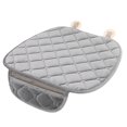 thumbnail image 3 of Cojín antideslizante de felpa para coche, alfombrilla para asiento de coche con diamantes cálidos (gris) Tmvgtek Accesorios para autos y motos, 3 of 6