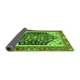 thumbnail image 2 of Ahgly Company Indoor Rectangle Abstract Green Modern Area Rugs, 8' x 10', 2 of 4