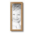 thumbnail image 2 of ArtToFrames 5x13" Gold with Star Picture Frame, Gold Wood Poster Frame, with Regular Glass and Foam Backing 3/16 inch (FBPL-4755), 2 of 7