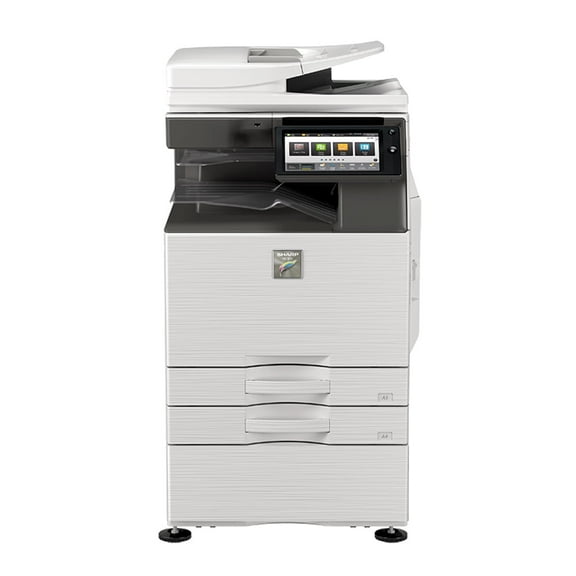 Pre-Owned Used Sharp MX-3051 Tabloid-size Color Laser Multifunction Printer - 30ppm, Printer, Copier, Scanner, Email, Auto Duplexing, USB, Network, 2 Trays, Stand