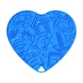 thumbnail image 4 of Bisitoy Slow Feeder Dog Bowls, Heart Shape Silicone Suction Lick Mat for Pet Slow Eating, 4 of 4