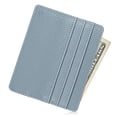 thumbnail image 3 of Tarjetero Fintie Slim, minimalista, de piel con bloqueo RFID, 3 of 7