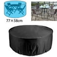 thumbnail image 1 of Outdoor Round Furniture Cover Waterproof Garden Sofa Chair Table Covers, 1 of 1