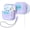 Purple, variant on ESR Protective Case with Lanyard Compatible with AirPods 4 (2024, USB-C), Magnetic Lid Lock & Drop Protection, Pulse Series, Black