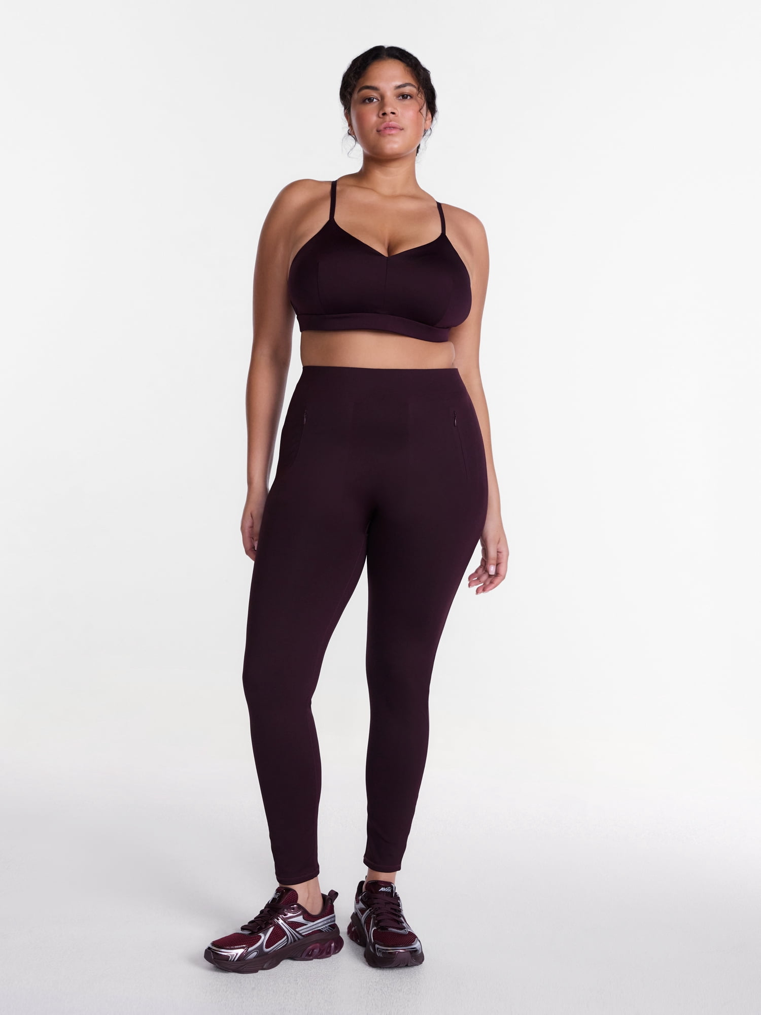 Avia Women's Bonded Shine Leggings, Sizes XS-XXXL
