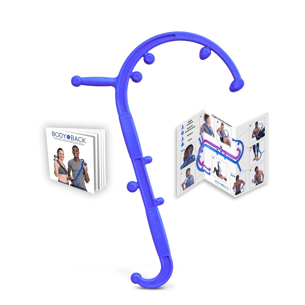 Body Back Buddy Jr Manual Back Massager, Trigger Point Therapy Tool