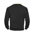 thumbnail image 5 of Betivan Men's 2025 Quarter Zip Pullover Sweatshirts Casual Fleece Cotton Sweater Fall Winter Warm Mock Neck with Pockets, 5 of 6