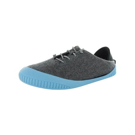 

Dualyz Unisex Fit Wool Slipper Dark Grey/Sky Blue Womens US 7