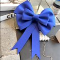 thumbnail image 6 of Farfi Christmas Big Bow Decoration Wedding Large Bow Ornament for Holiday Tree Wreath Porch Window Door Decor (Blue, 75cm), 6 of 6