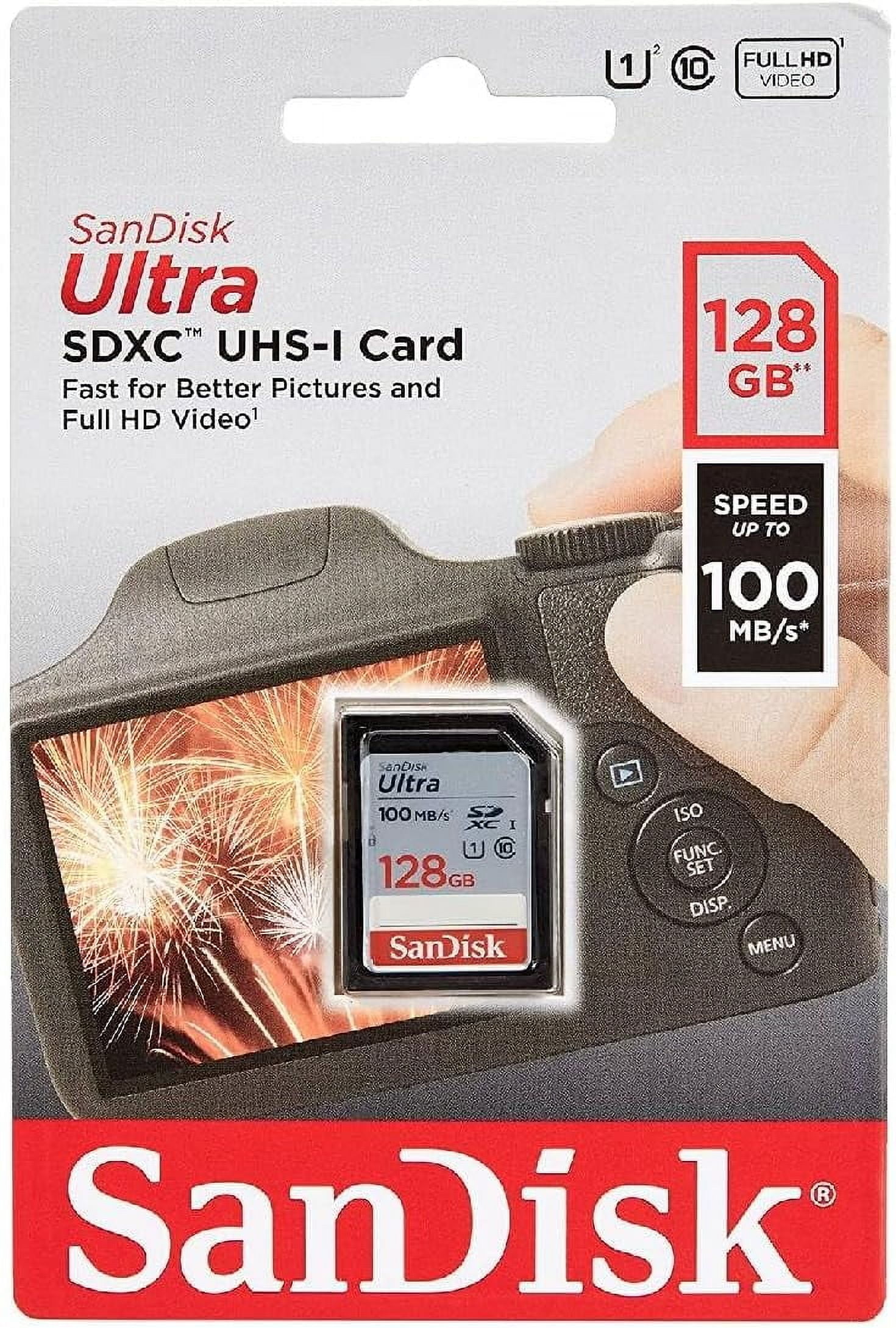 SanDisk Ultra 128GB SDXC Memory Card