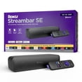 thumbnail image 1 of Roku Streambar SE | 2-in-1 TV Soundbar with Built-in 4K/HD/HDR Streaming, Premium Speakers, & Enhanced Speech Clarity for Crisp, Clear Dialogue - Quick Guided Simple Setup, 1 of 3