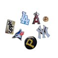 thumbnail image 3 of Liga De Béisbol Broche Chicago White Sox Pittsburgh Pirates New York Yankees Los Angeles Dodgers Pines De Metal, 3 of 4