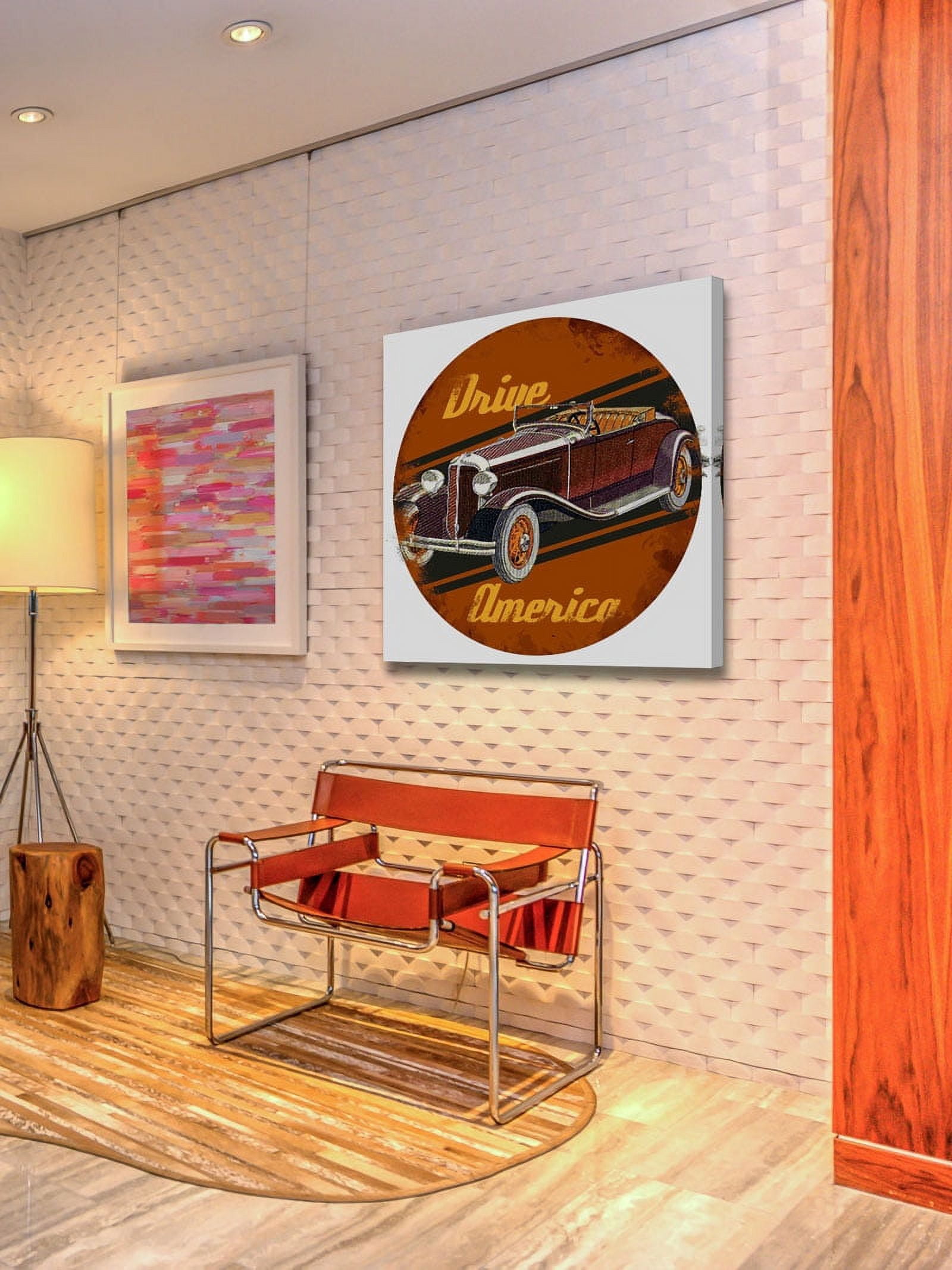 Marmont Hill "Drive America" Painting Print on Canvas