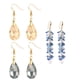 thumbnail image 1 of Pendientes colgantes de fiesta de compromiso distintivos de tono brillante, pendientes de playa de verano para niñas, regalos de fiesta de vacaciones, 3 pares, 1 of 6