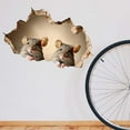 thumbnail image 6 of 3D Wall Sticker, 3D Mouse Family Wall Stickers, Cute Wall Decal Colorful Stickers for Walls, ouse Hole Wall Decal Décor for Living Room, Bedroom, Laptop, Book Case, Vinyl Sticker Gifts(1PC), 6 of 9