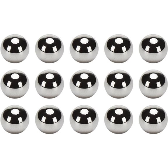 Allstar Performance ALL26960-15 0.25 in. Steel Roller Slide Transmission Ball Kit - Pack of 15