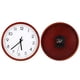 thumbnail image 3 of Reloj grande de pared de madera maciza, silencioso y sencillo, colgante, para el hogar, oficina y dormitorio (con escala), 3 of 8