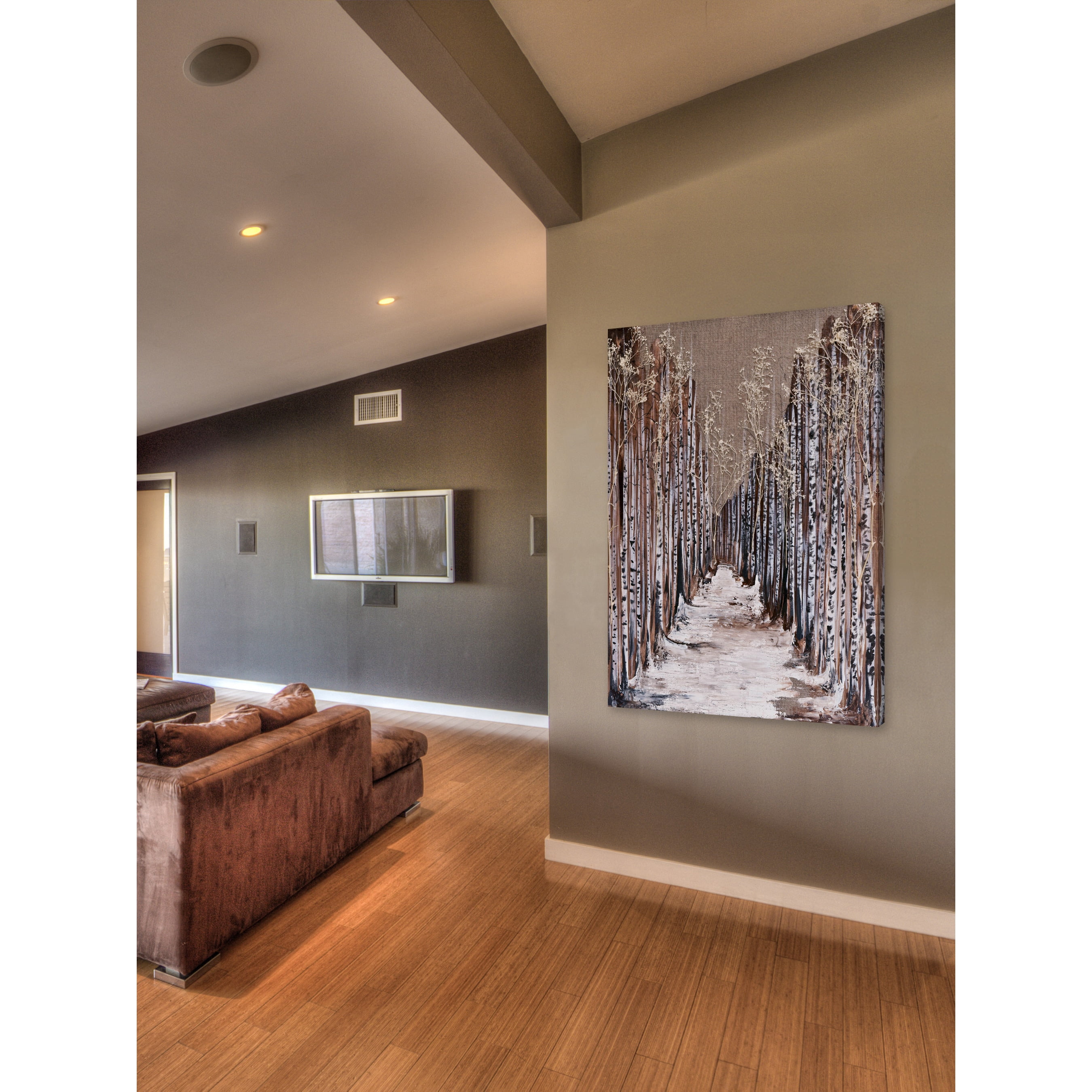 "Aspen Grove" Painting Print on Wrapped Canvas