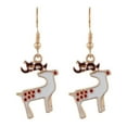 thumbnail image 1 of XWSHYW Pendientes Pendientes con Forma de Gota Que Cuelgan con Gancho de Navidad para Mujer, Joyería para Fiesta de Navidad, 1 of 3