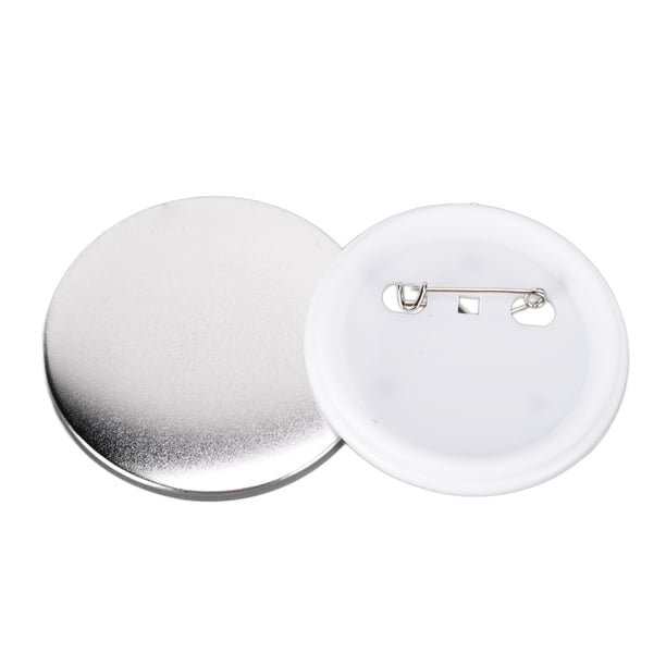 Juego de 100 Insignias de Botón, Dise?o de Botón, Cubierta Trasera, Insignia de Plástico, Pin, Kit de Insignias para Insignias Diy, Herramientas, Suministros para Manualidades(Dia 58mm) Ecomeon no
