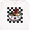 thumbnail image 3 of Inktastic Ramen Lover Checkered Toddler Hoodie, 3 of 4
