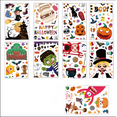 thumbnail image 1 of Halloween Party Decoration Double Sided Window Sticker (B, Style), 1 of 5