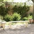 thumbnail image 3 of vidaXL Patio Bench 45.3" Solid Wood Fir, 3 of 8
