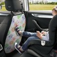 thumbnail image 5 of Gradient Jellyfish Mats Back Seat Protectors, Car Seat Protector Vehicle Organizers Waterproof Cover Back Seat Cover for Kids with 3 Storage Pockets 2 Pack, 5 of 5