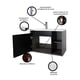 thumbnail image 4 of Gabinete De Baño CARLO Con Lavabo Y Llave Minimalista, 4 of 5