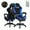 blue, variant on Gaming Chair with Bluetooth Speakers, RGB Lights, Massage Lumbar & Retractable Footrest | 397 lbs Capacity (Black)