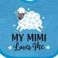 thumbnail image 4 of Inktastic My Mimi Loves Me Baby Lamb Boys or Girls Baby Bib, 4 of 4