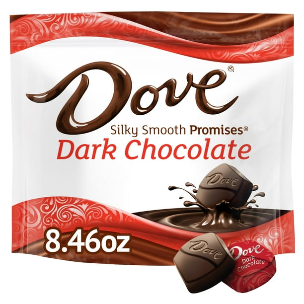 Dove Promises Dark Chocolate Candy - 8.46 oz Bag - Walmart.com