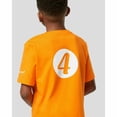 thumbnail image 5 of McLaren F1 Special Edition Monaco GP Kids Lando Norris #4 T-Shirt- Youth Orange/Black, 5 of 13