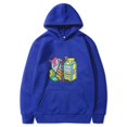 thumbnail image 1 of Lyrical Lemonade Lemon Print Plus Velvet Hooded Sweatshirt For Men And Women, 1 of 2