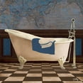 thumbnail image 2 of Medley, Elizabeth 15x15 Gold Ornate Wood Framed with Double Matting Museum Art Print Titled - Blue Historic Bath II, 2 of 4