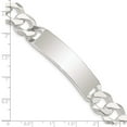 thumbnail image 3 of Sterling Silver Curb Link ID Bracelet QID202, 3 of 3