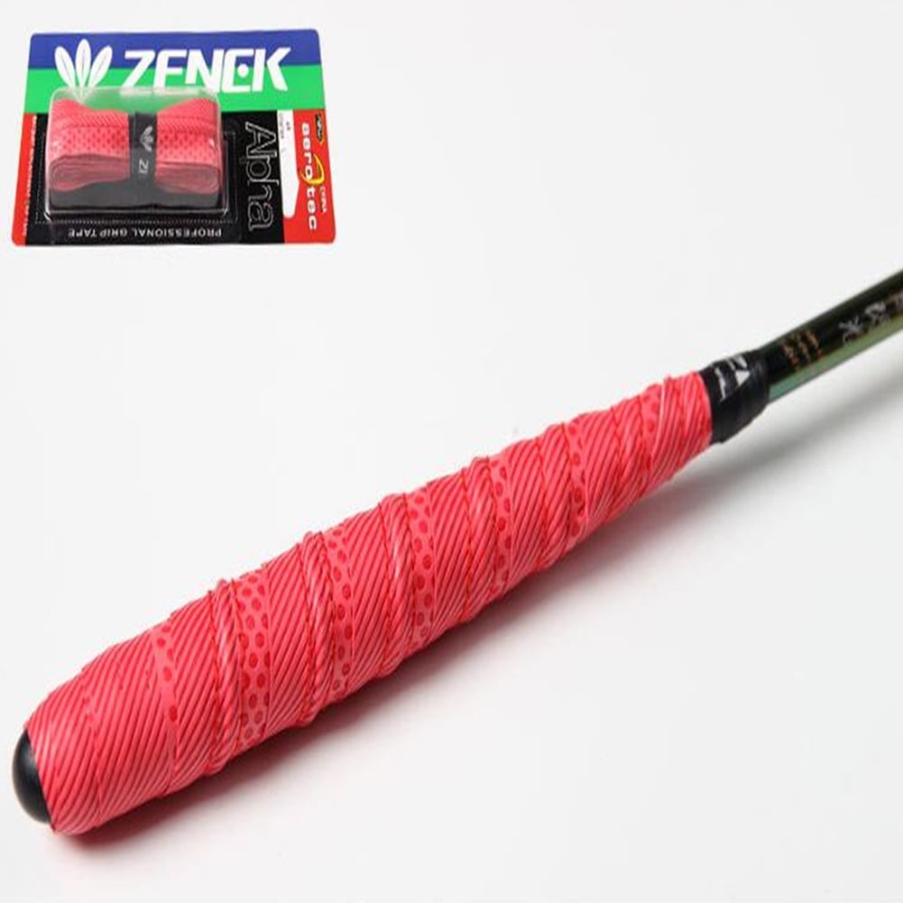 PU Racquet Handle Adhesive Tape, Antislip Handle Wrap Strap for Squash