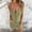 *Army Green, variant on Women's Spaghetti Strap Romper Shorts, Button Front Sleeveless Jumpsuit with Pockets, Casual Summer One-Piece Outfit Army Green,Women's Plus L