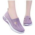 thumbnail image 3 of Chaussures Décontractées pour Femmes Chaussures d'Été Décontractées pour Femmes Chaussures Mignonnes Mode Décontractée Espadrilles en Maille Respirante Chaussures Décontractées Chaussures Habillées pour Femmes Talon Bas Décontracté Non-Rond, 3 of 8