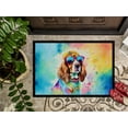 thumbnail image 4 of Carolines Treasures DAC2484JMAT 0.15 x 24 x 36 in. Cavalier Spaniel Hippie Dawg Indoor or Outdoor Mat, 4 of 6