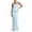 Sky Blue, variant on Summer Dresses for Women, Women's Corset Prom Dresses Satin Mermaid Long Formal Dress Square Neck Wide Straps Bodycon Evening Gown