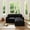 Black, variant on Indecor Home 95.4" Modular Sectional Sofa Couch, Upholstered L-Shape Sofa Cloud Sofa for Living Room Office Apartment