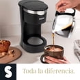 thumbnail image 2 of Cafetera Automática De Goteo Con Jarra De Vidrio De 650 ML Acabado En Negro Y Acero Inoxidable Cafetera Precoladora Cuenta Con Un Filtro, 2 of 8