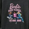 thumbnail image 3 of Barbie - High School Dolls - Women's Lightweight French Terry Long Sleeve Shirt, 3 of 5