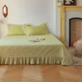 thumbnail image 5 of AI WINSURE-colcha Retro francesa, tamaño Queen, de hilo de algodón, con 2 fundas de almohada, Sábana acolchada, 3 piezas, 5 of 5