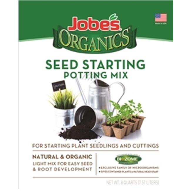 Jobes Soils 972117 8 qt Organic Seed Starter Potting Mix Bag
