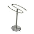 thumbnail image 2 of Soporte para toalla de mano, soporte para reloj, resistente al óxido, multifuncional, 12 pulgadas de alto, para joyería, pulseras, accesorios de Plateado, 2 of 8