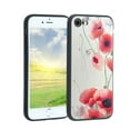 thumbnail image 1 of Compatible with iPhone SE 2022 Phone Case, Poppies-Pink Case Men Women, Flexible Silicone Shockproof Case for iPhone SE 2022, 1 of 1